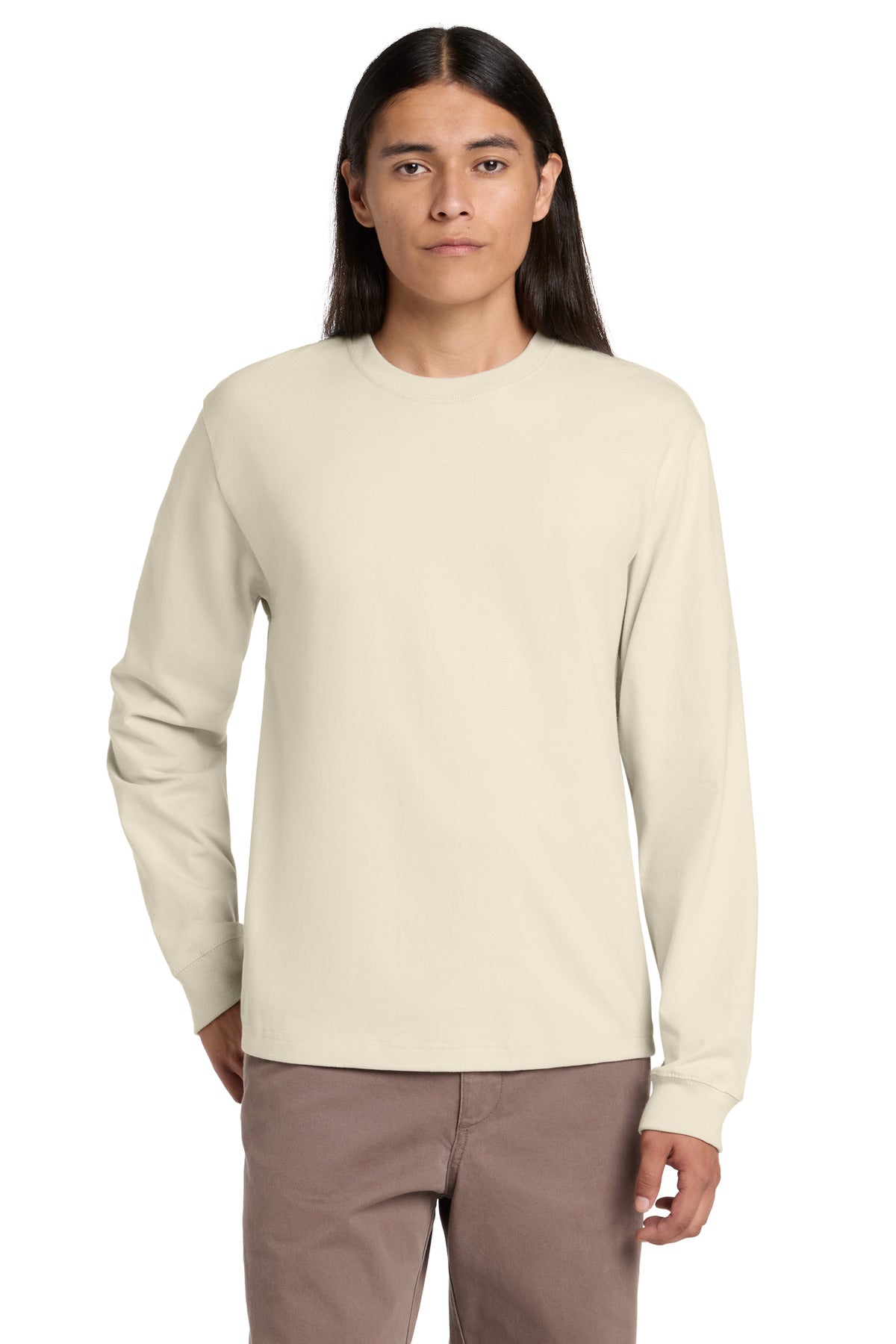 BELLA+CANVAS ®  Unisex 7.5-Ounce Heavyweight Long Sleeve Tee BC4651 | Add Your Logo