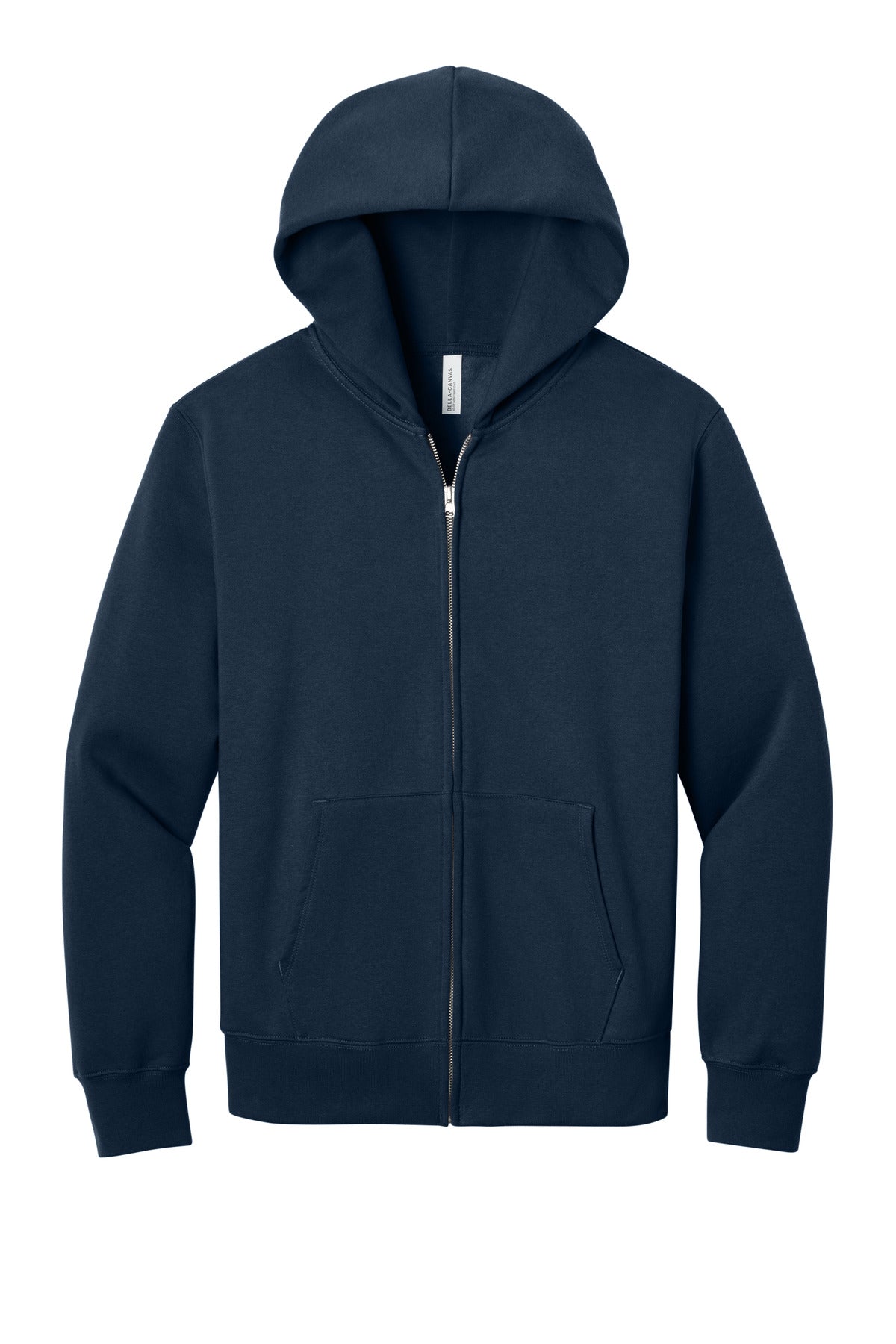 BELLA+CANVAS ®  Unisex 10-Ounce Heavyweight Full-Zip Hooded Sweatshirt BC4739 | Add Your Logo