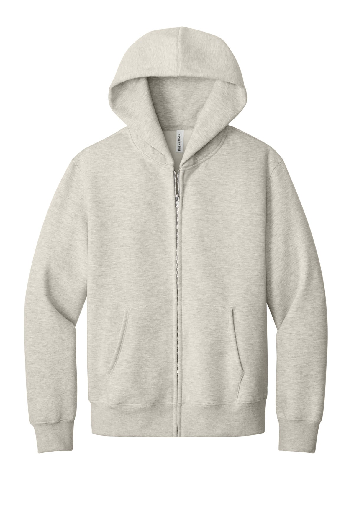 BELLA+CANVAS ®  Unisex 10-Ounce Heavyweight Full-Zip Hooded Sweatshirt BC4739 | Add Your Logo