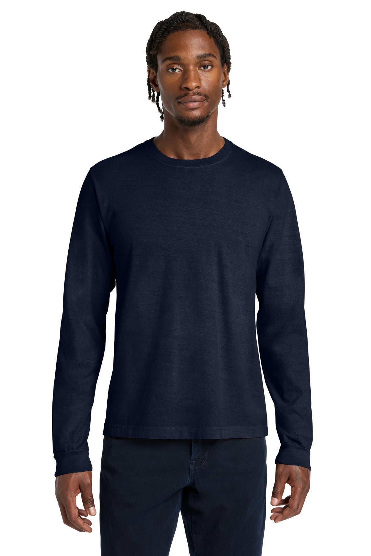 BELLA+CANVAS ®  Unisex Heavyweight Garment-Dyed Long Sleeve Tee BC4851GD | Add Your Logo