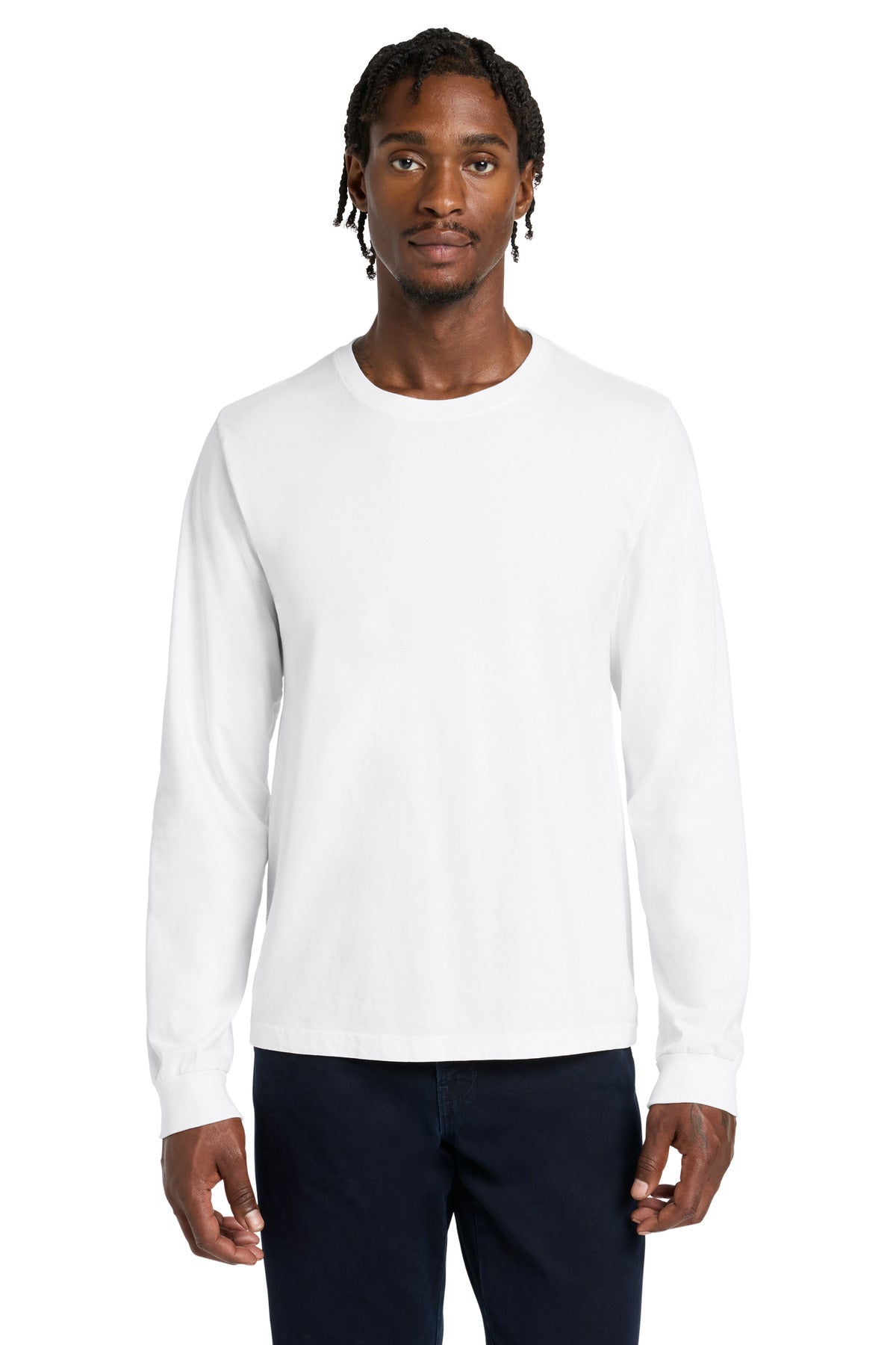 BELLA+CANVAS ®  Unisex Heavyweight Garment-Dyed Long Sleeve Tee BC4851GD | Add Your Logo