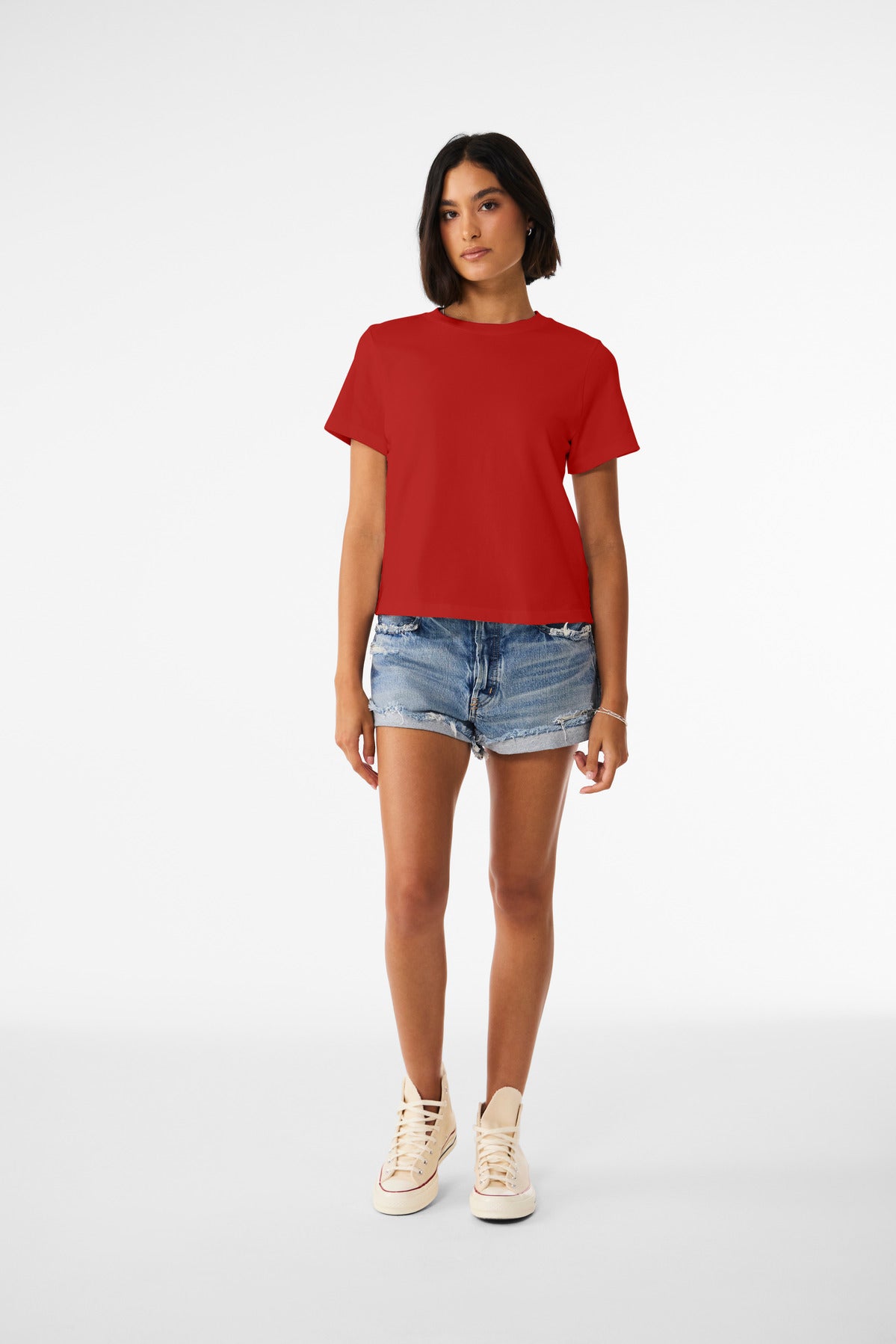 BELLA+CANVAS ®  Women's 6-Ounce Heavyweight Tee BC6110 | Add Your Logo
