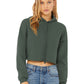 BELLA+CANVAS    Women's Sponge Fleece Cropped Fleece Hoodie. BC7502
