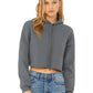 BELLA+CANVAS    Women's Sponge Fleece Cropped Fleece Hoodie. BC7502