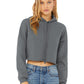 BELLA+CANVAS    Women's Sponge Fleece Cropped Fleece Hoodie. BC7502