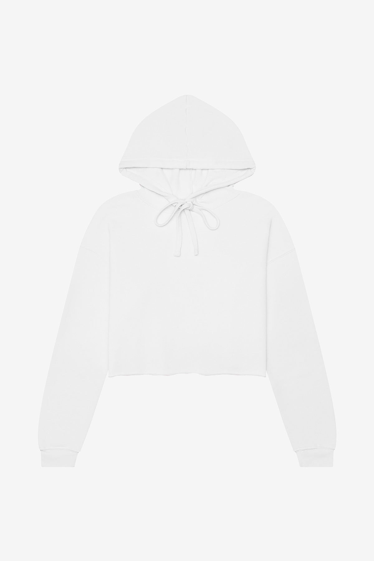 BELLA+CANVAS    Women's Sponge Fleece Cropped Fleece Hoodie. BC7502