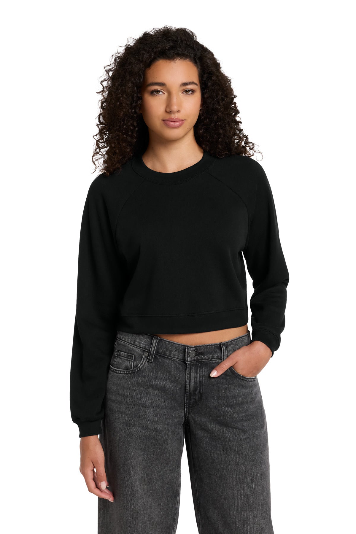 BELLA+CANVAS ®  Women's Raglan Pullover Sponge Fleece BC7505 | Add Your Logo
