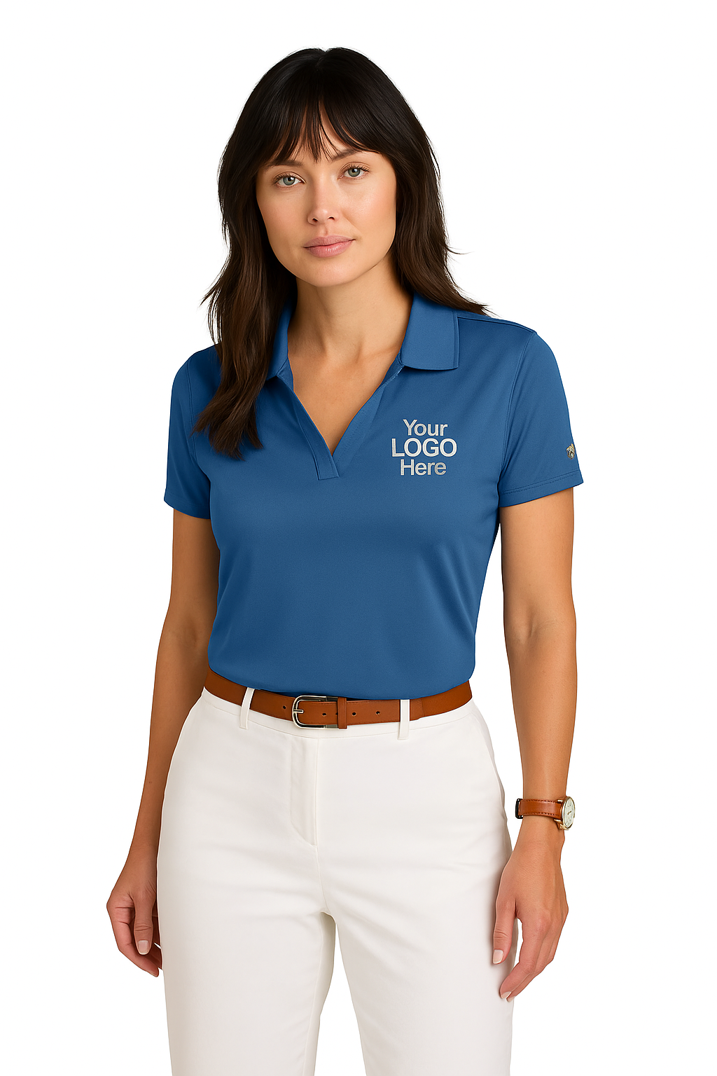 Brooks Brothers   Women's Mesh Pique Performance Polo BB18221