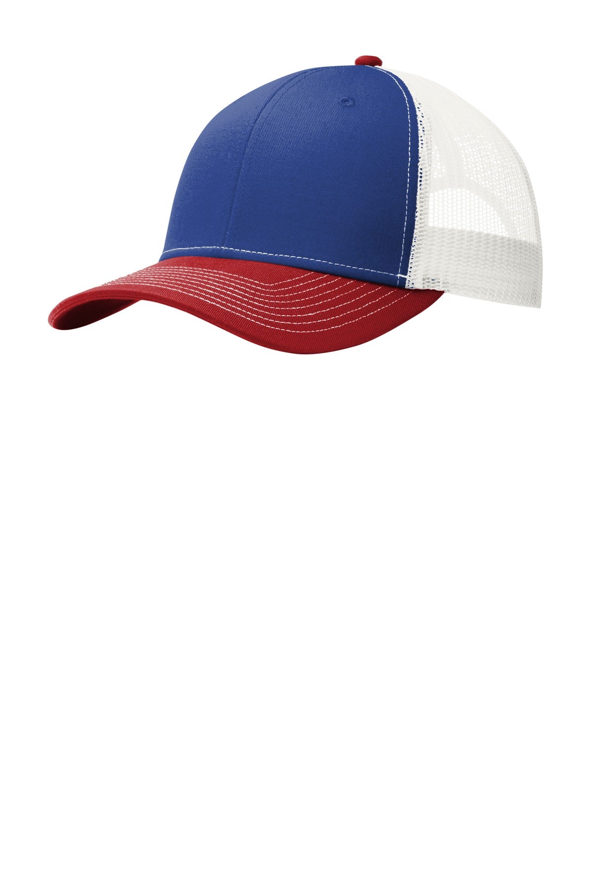 Port Authority   Snapback Trucker Cap. C112