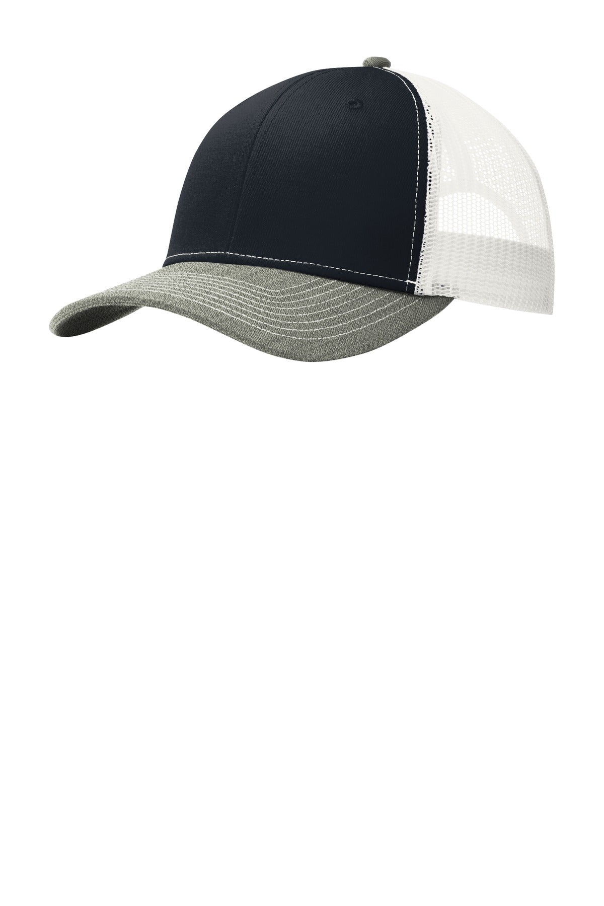 Port Authority   Snapback Trucker Cap. C112