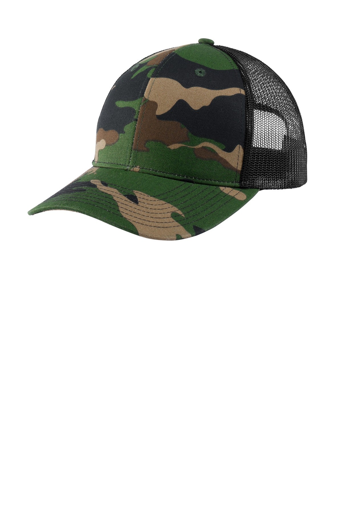 Port Authority   Snapback Trucker Cap. C112