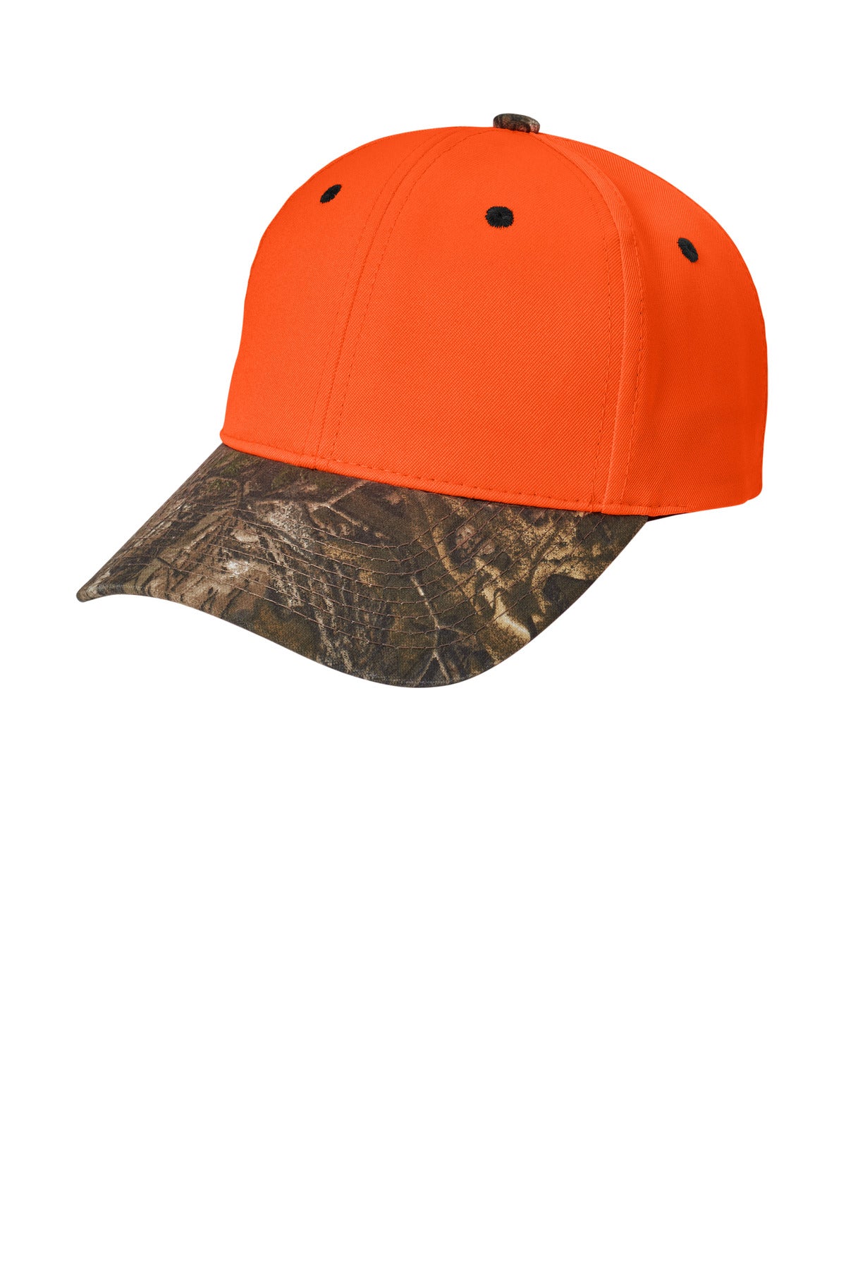 Port Authority   Enhanced Visibility Cap with Camo Brim. C804