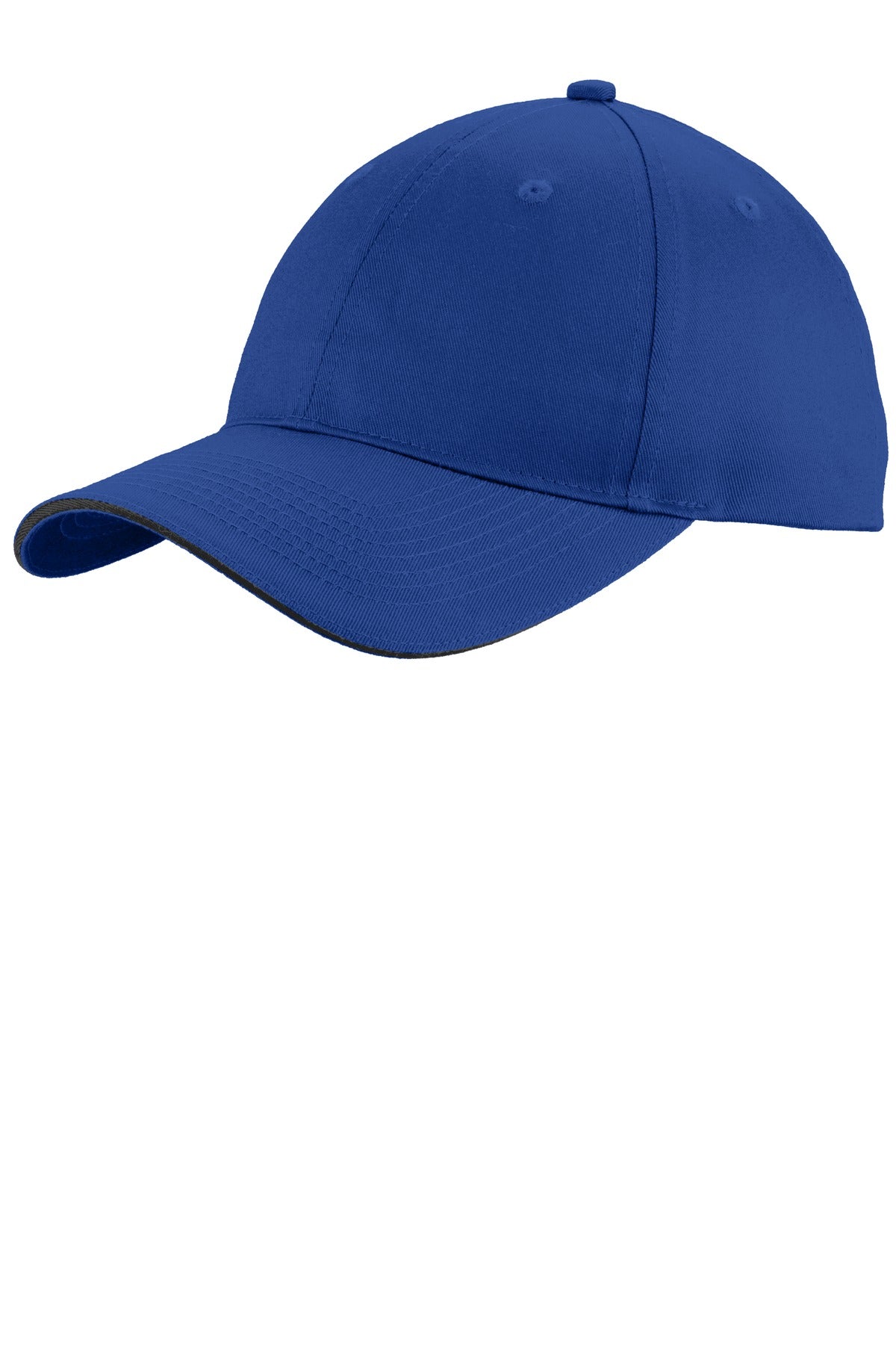 Port Authority   Unstructured Sandwich Bill Cap. C919