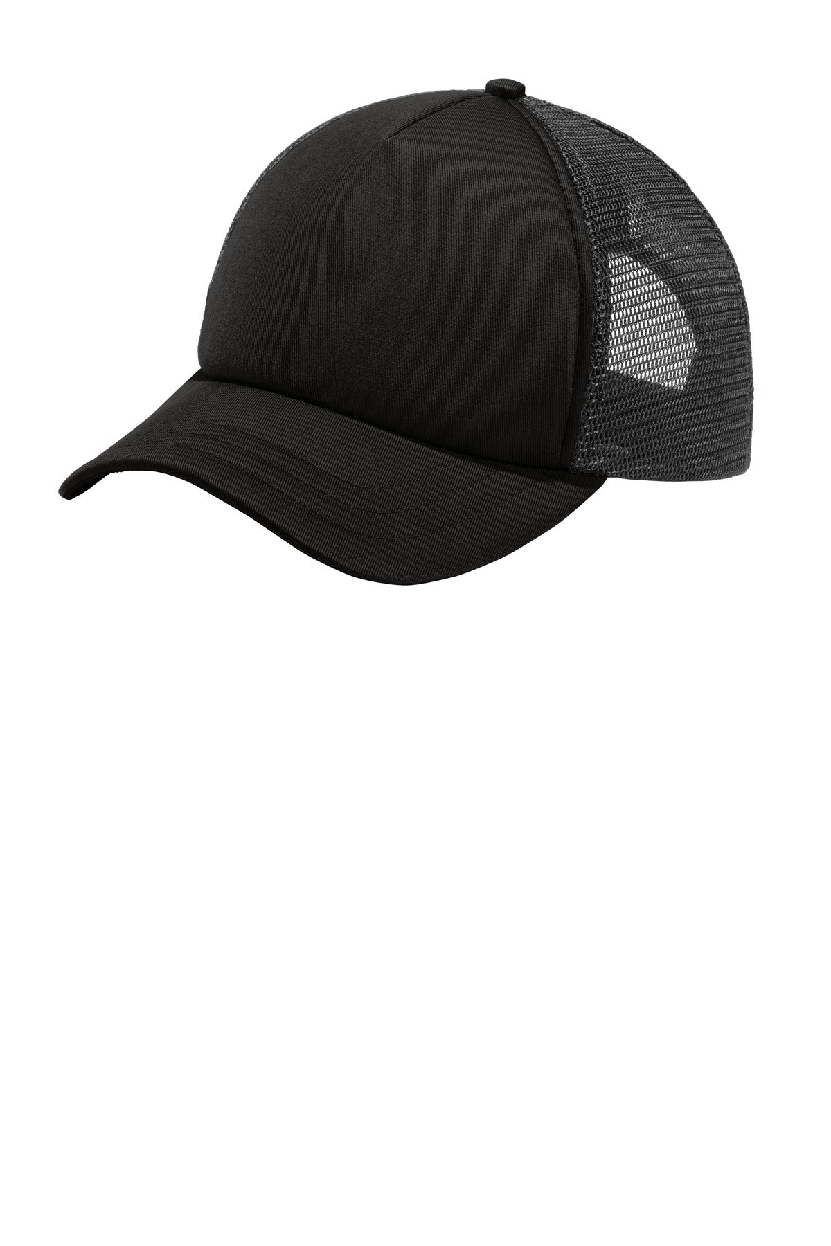 Port Authority    5-Panel Twill Foam Trucker Cap. C936