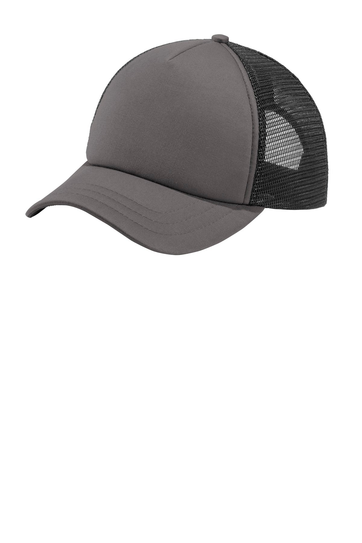 Port Authority    5-Panel Twill Foam Trucker Cap. C936