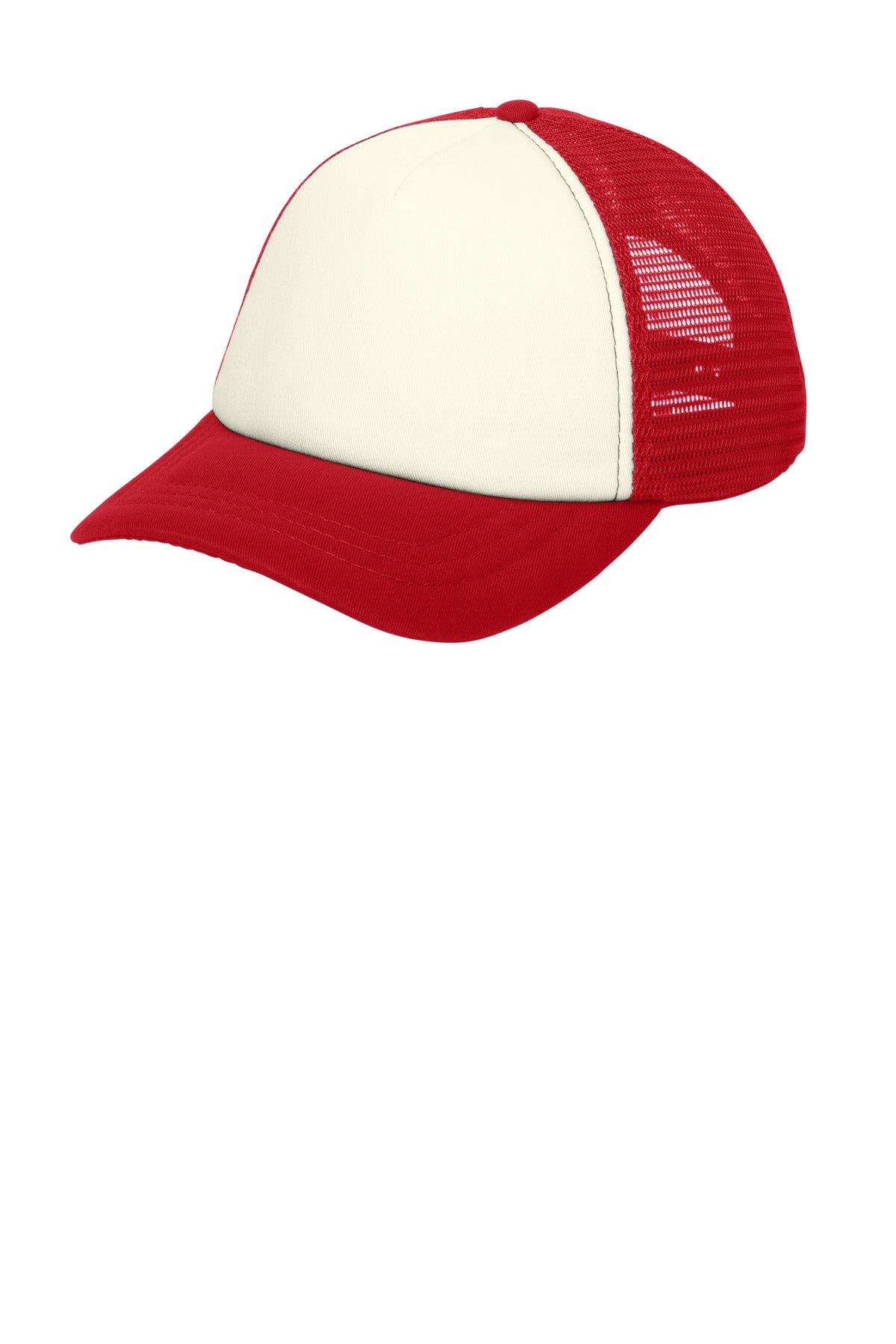 Port Authority    5-Panel Twill Foam Trucker Cap. C936