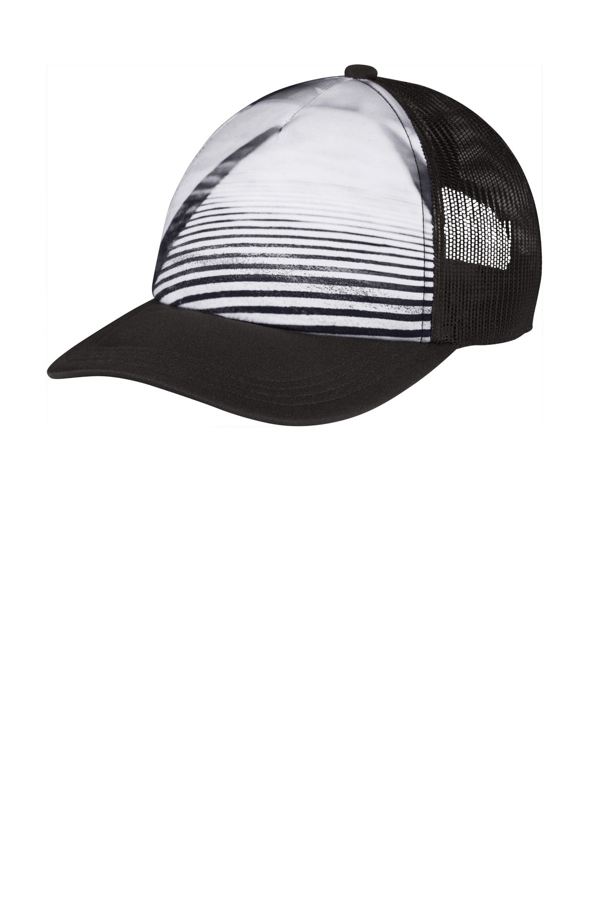 Port Authority    Photo Real Snapback Trucker Cap C950
