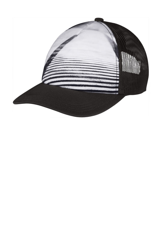 Port Authority    Photo Real Snapback Trucker Cap C950