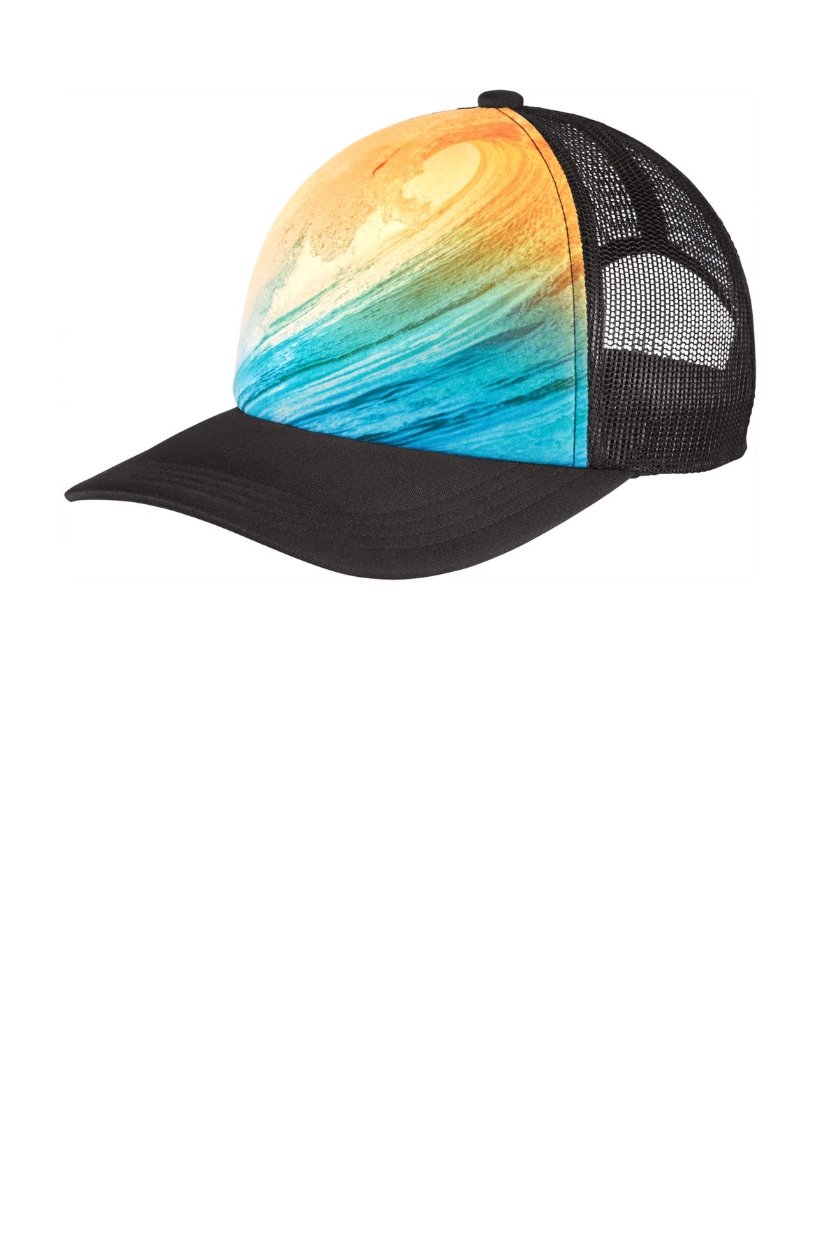 Port Authority    Photo Real Snapback Trucker Cap C950