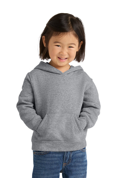 Port & Co ®  Toddler Core Fleece Pullover Hooded Sweatshirt. CAR78TH | Add Your Logo