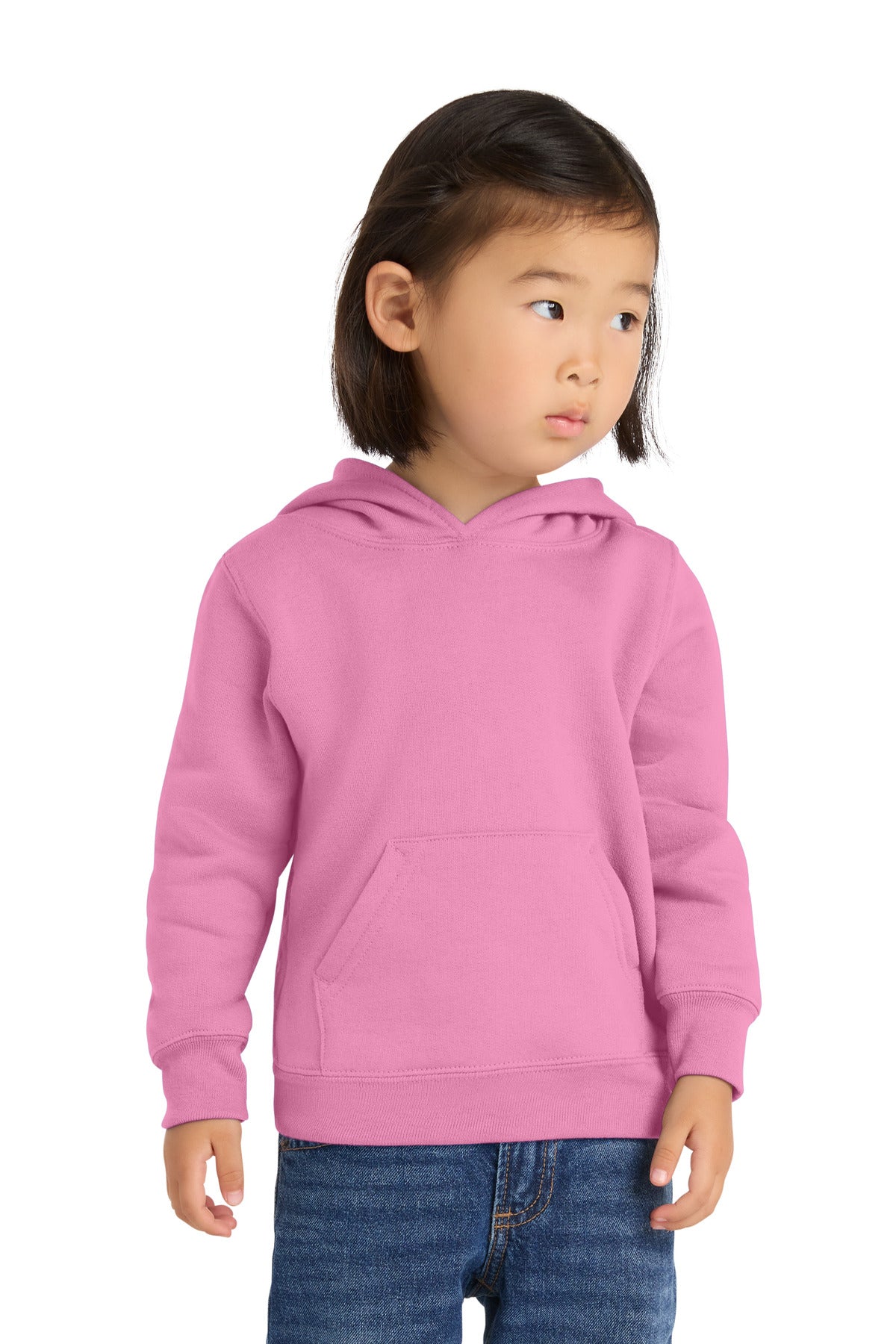 Port & Co ®  Toddler Core Fleece Pullover Hooded Sweatshirt. CAR78TH | Add Your Logo