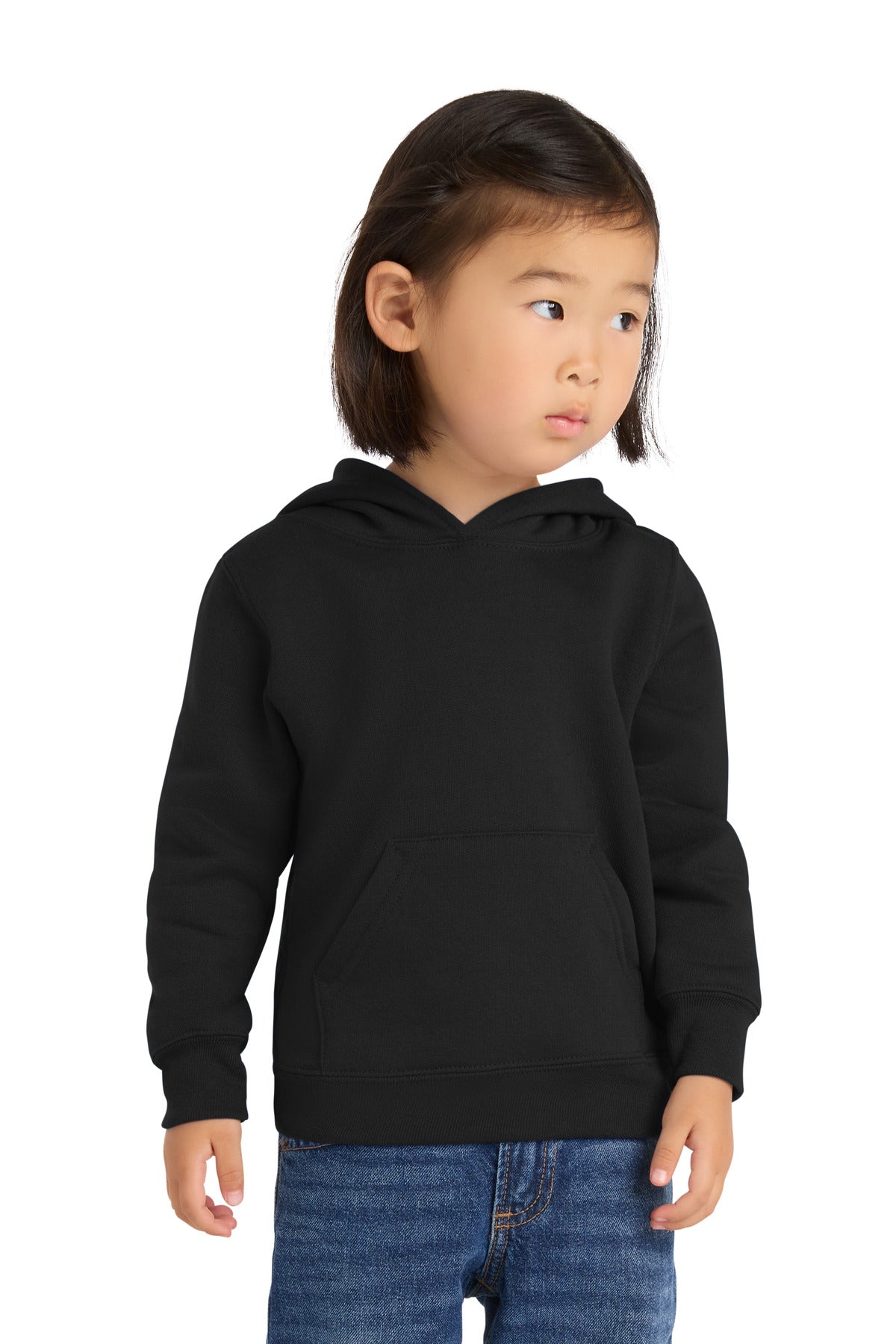Port & Co ®  Toddler Core Fleece Pullover Hooded Sweatshirt. CAR78TH | Add Your Logo
