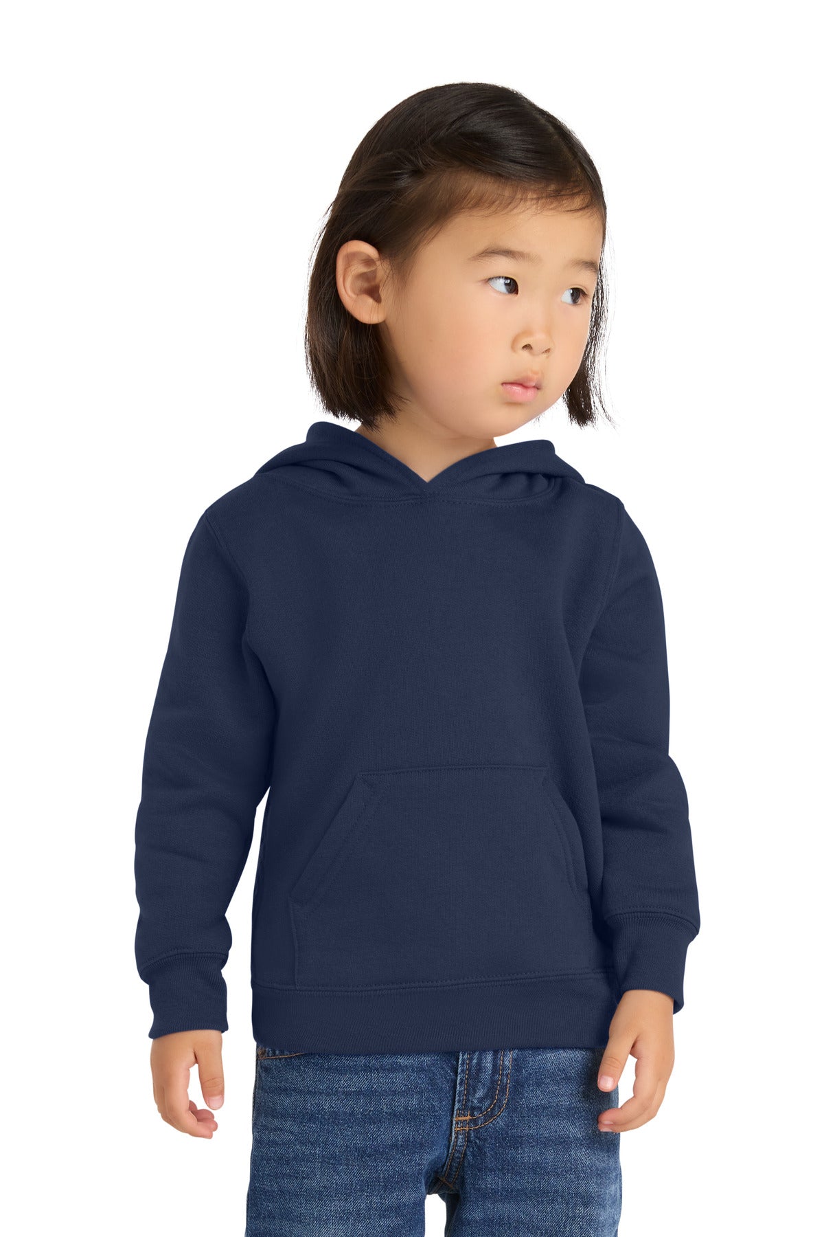 Port & Co ®  Toddler Core Fleece Pullover Hooded Sweatshirt. CAR78TH | Add Your Logo