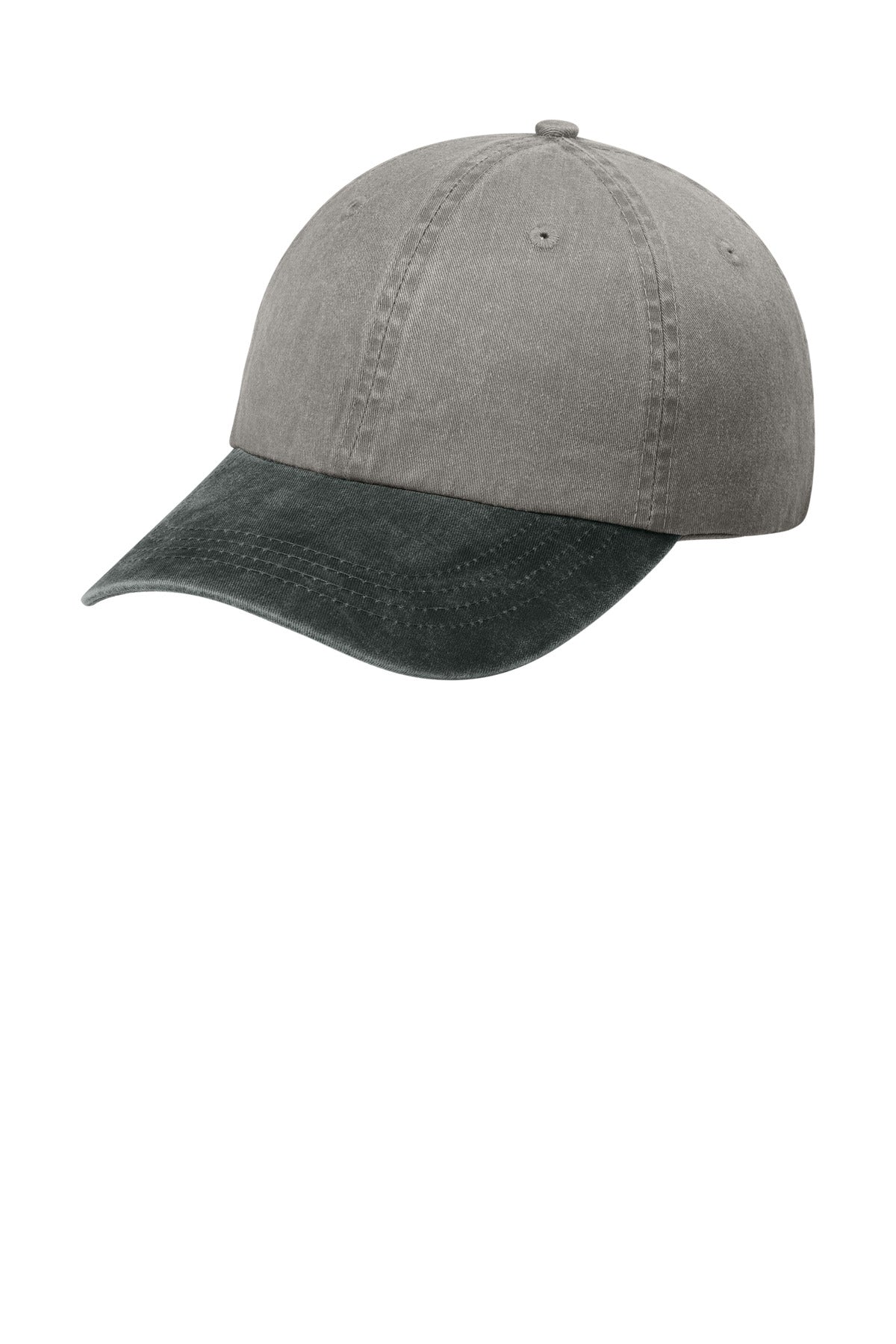 Port & Co   Two-Tone Pigment-Dyed Cap.  CP83