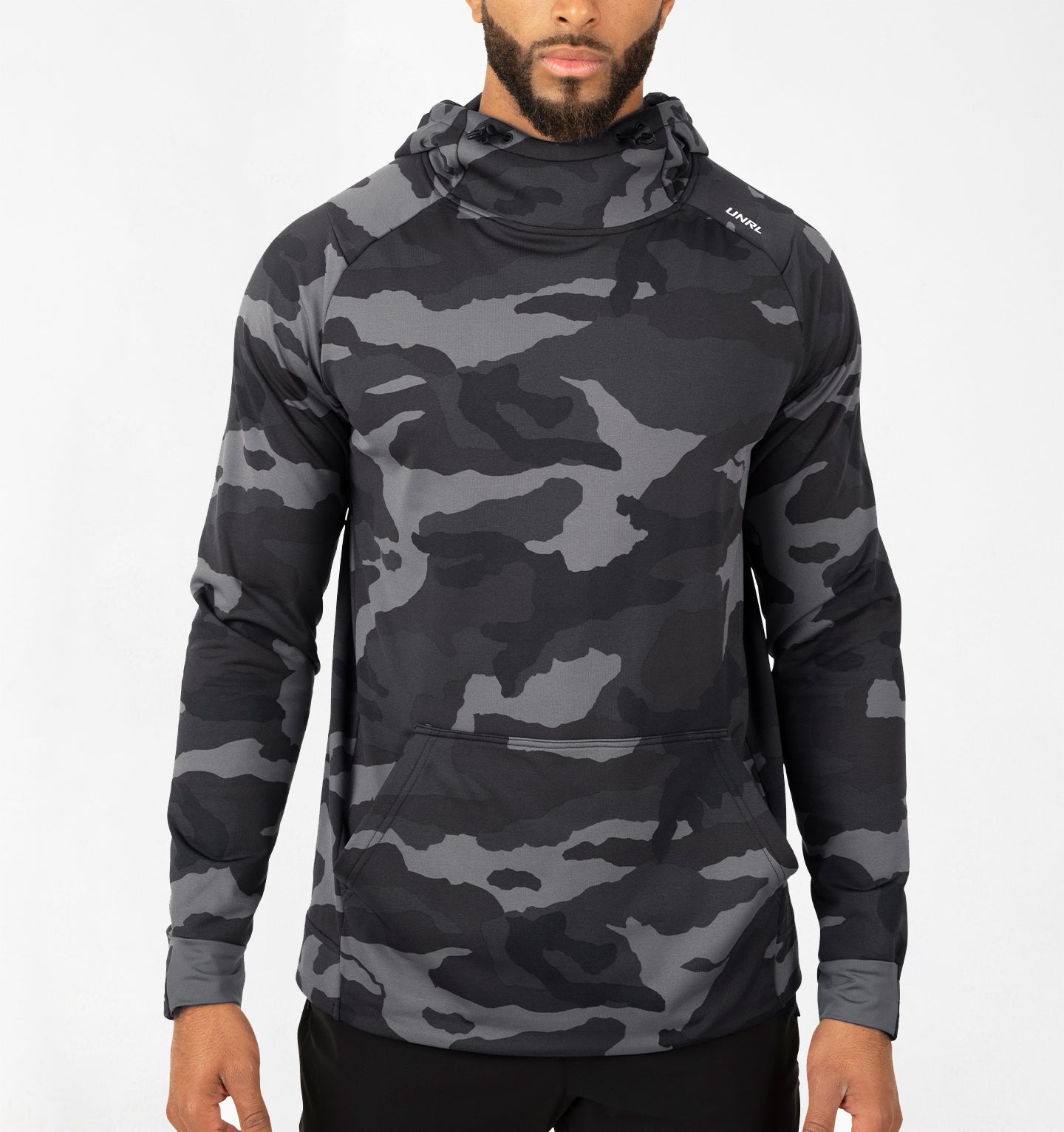 UNRL Crossover Hoodie II – Black Camo