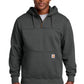 Carhartt    Rain Defender    Paxton Heavyweight Hooded Zip Mock Sweatshirt. CT100617