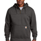 Carhartt    Rain Defender    Paxton Heavyweight Hooded Zip Mock Sweatshirt. CT100617