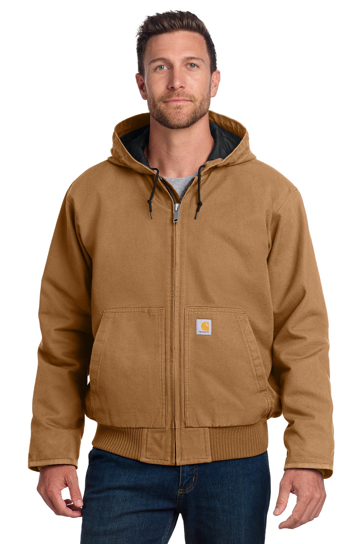 Carhartt ®  Washed Duck Active Jac. CT104050 | Add Your Logo