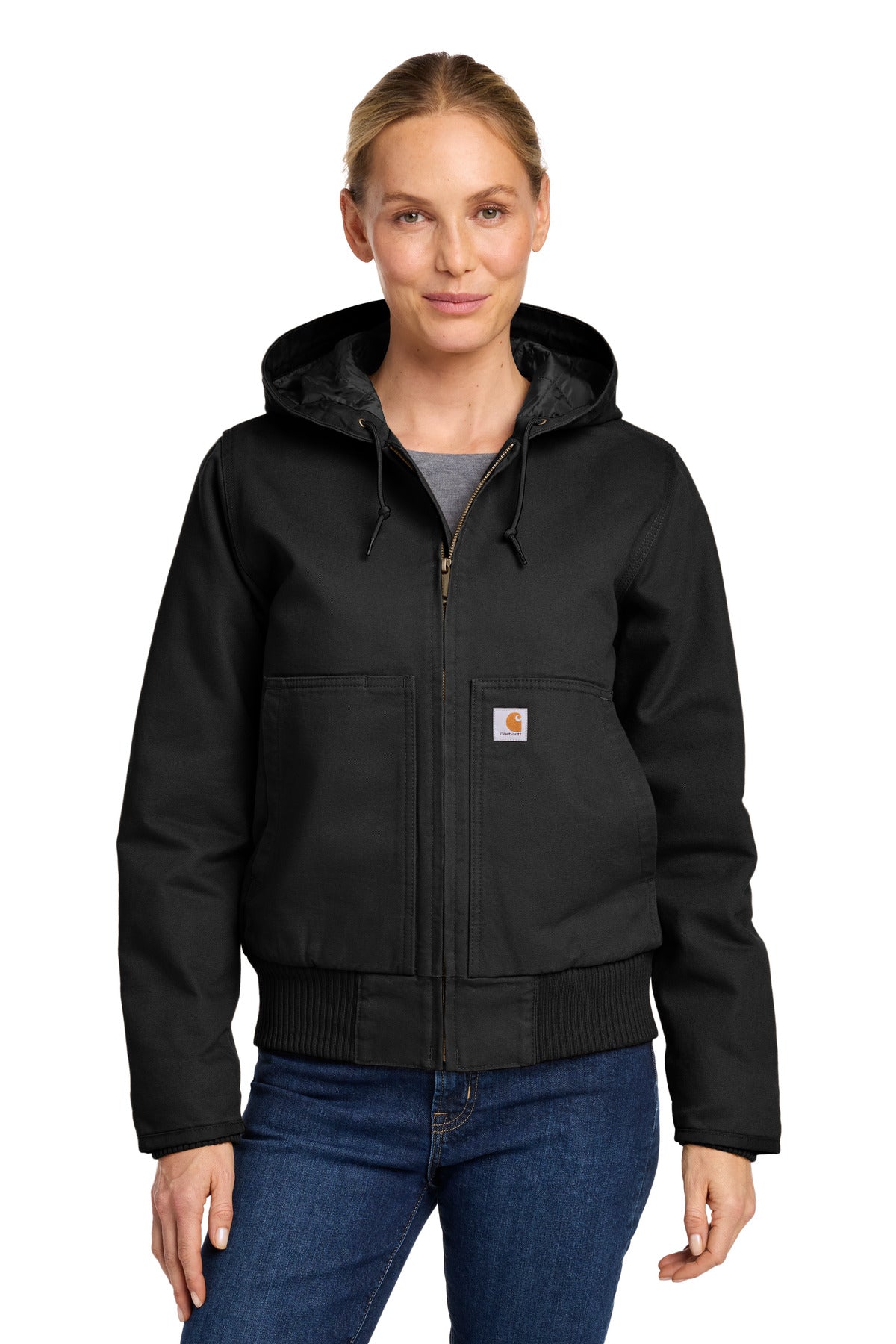 Carhartt ®  Women's Washed Duck Active Jac. CT104053 | Add Your Logo