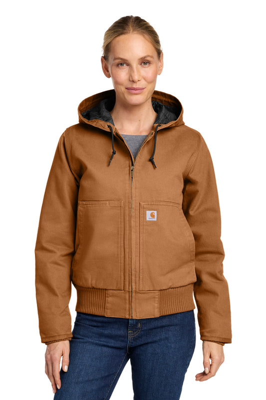 Carhartt ®  Women's Washed Duck Active Jac. CT104053 | Add Your Logo