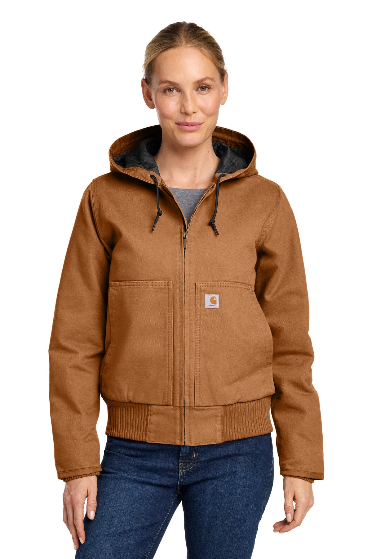 Carhartt ®  Women's Washed Duck Active Jac. CT104053 | Add Your Logo