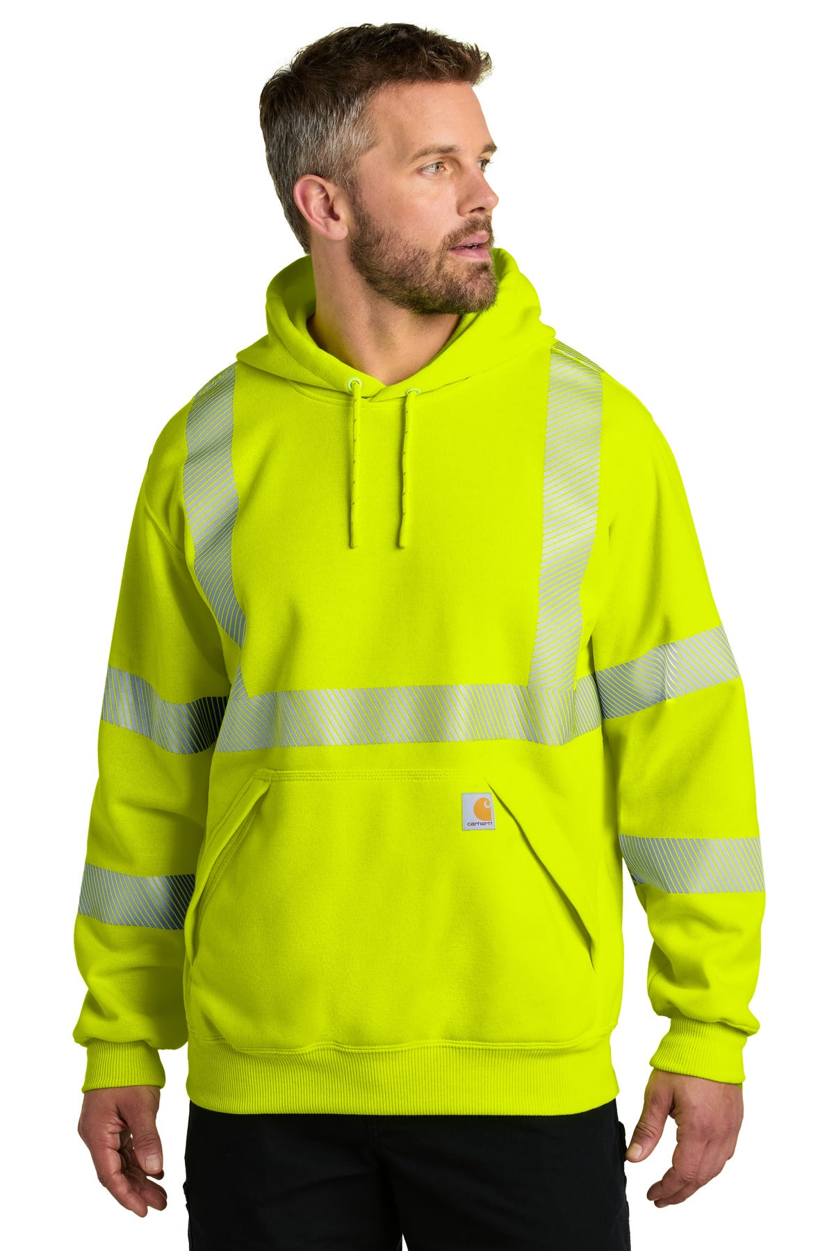 Carhartt ®  ANSI 107 Class 3 Hooded Sweatshirt CT104987 | Add Your Logo