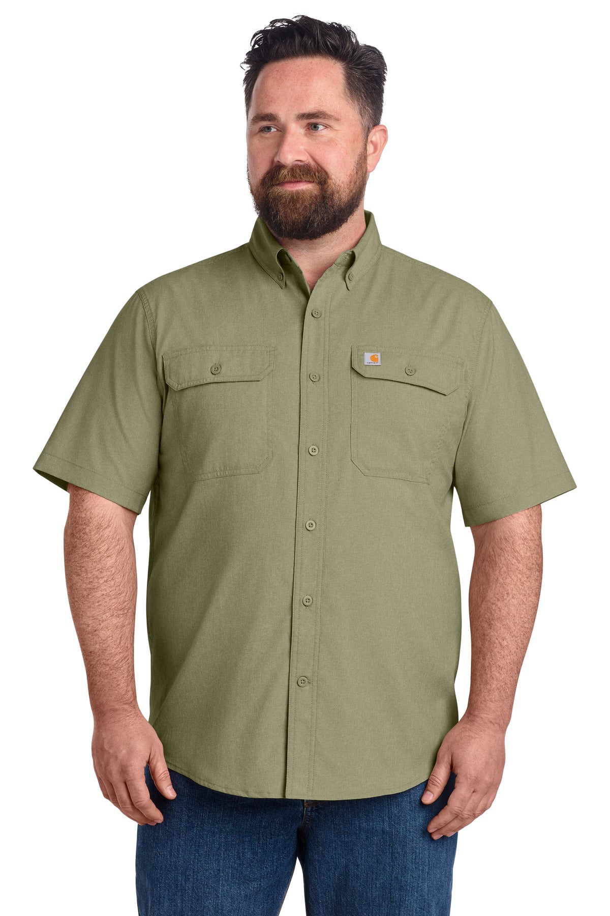 Carhartt Force ®  Solid Short Sleeve Shirt CT105292 | Add Your Logo