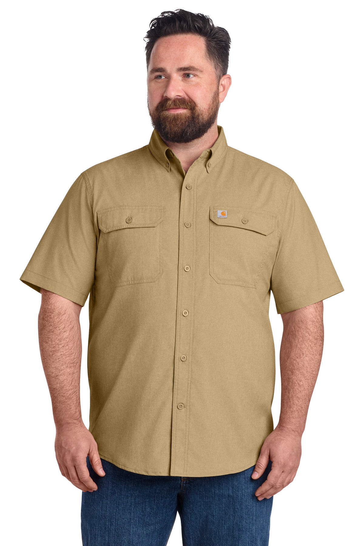 Carhartt Force ®  Solid Short Sleeve Shirt CT105292 | Add Your Logo