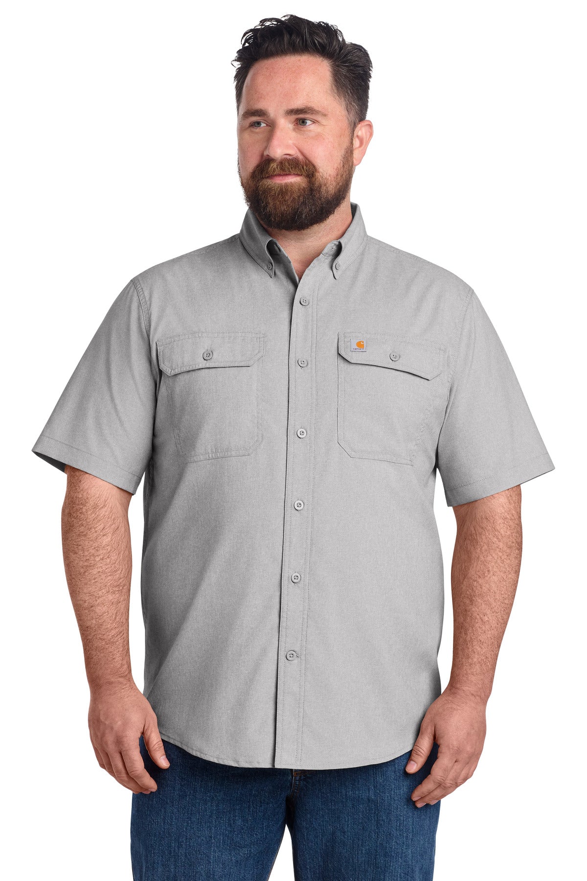 Carhartt Force ®  Solid Short Sleeve Shirt CT105292 | Add Your Logo