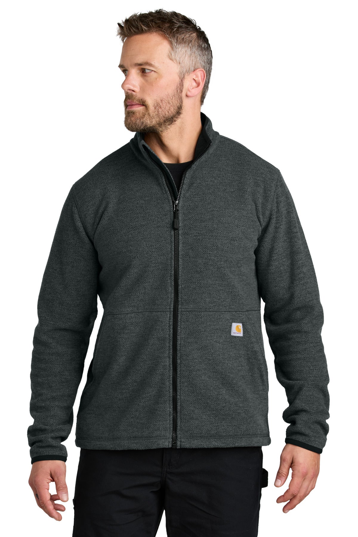 Carhartt   Textured Full-Zip Fleece Jacket CT106416