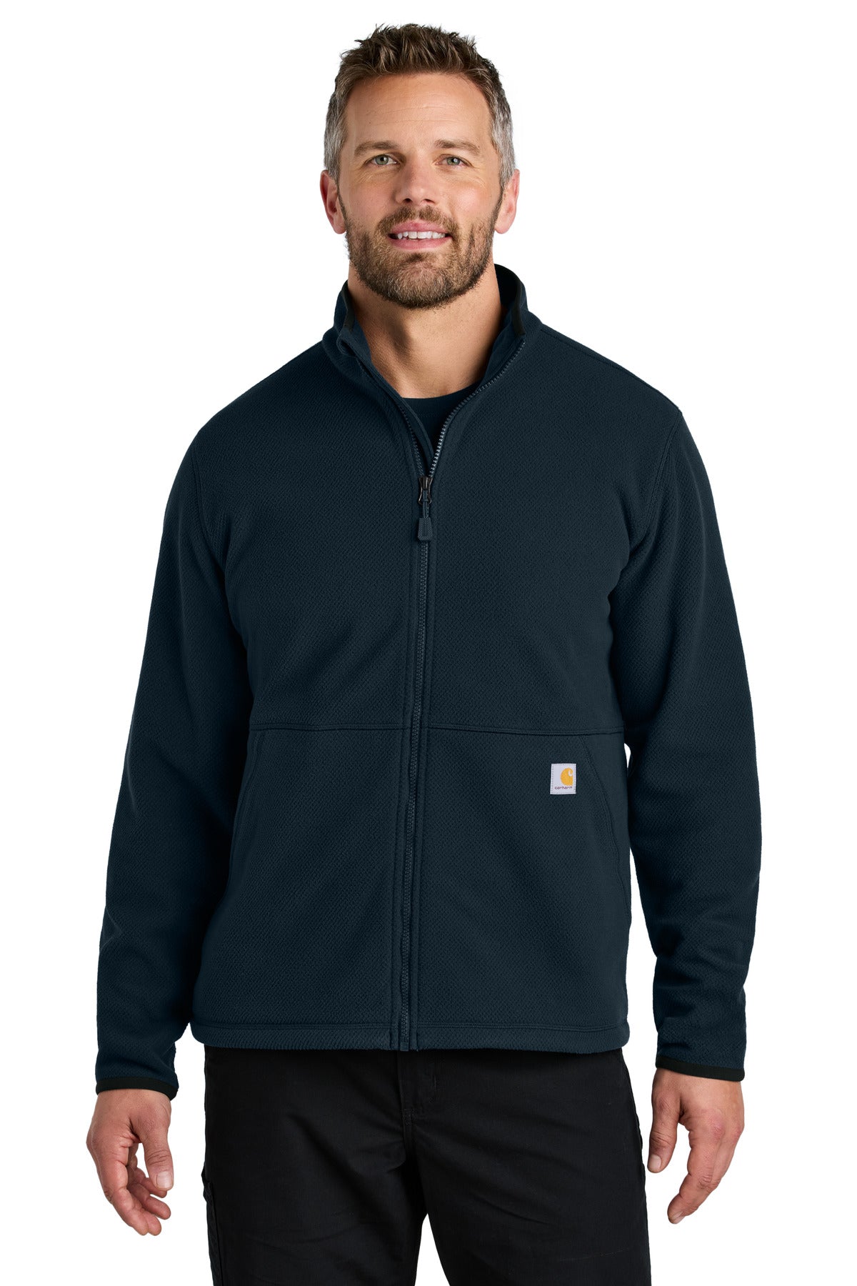 Carhartt   Textured Full-Zip Fleece Jacket CT106416