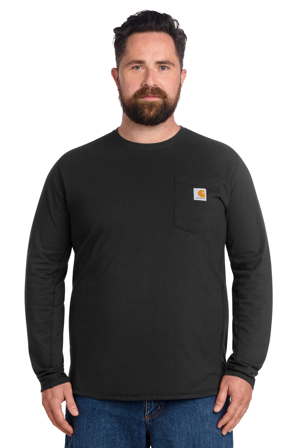 Carhartt Force ®  Long Sleeve Pocket T-Shirt CT106656 | Add Your Logo