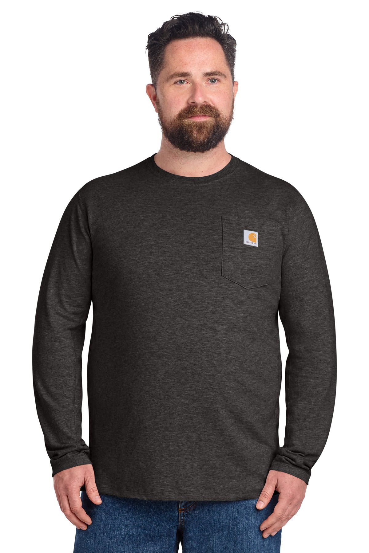 Carhartt Force ®  Long Sleeve Pocket T-Shirt CT106656 | Add Your Logo
