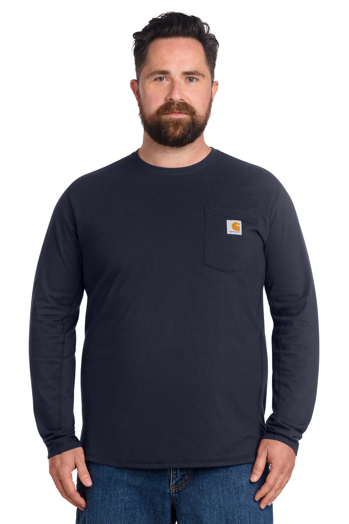 Carhartt Force ®  Long Sleeve Pocket T-Shirt CT106656 | Add Your Logo