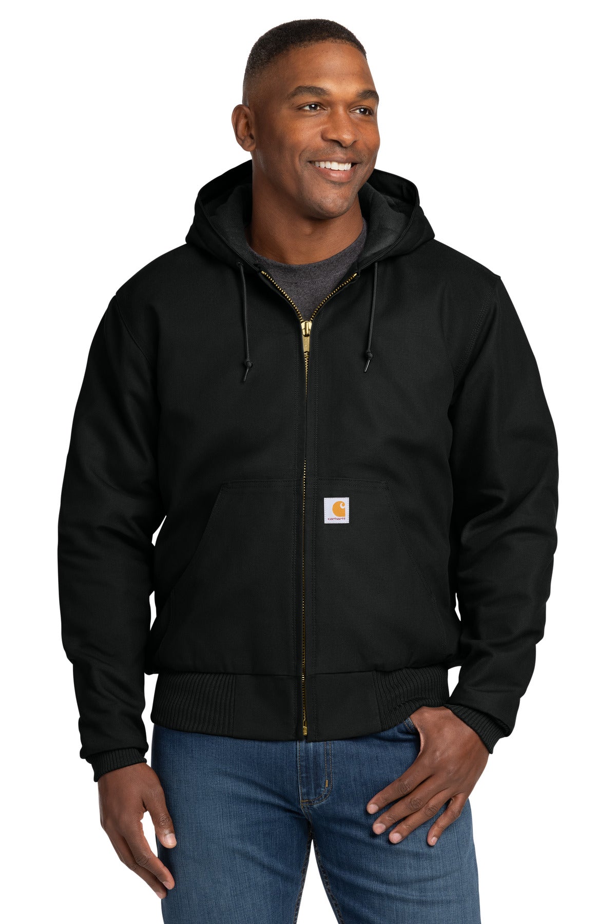 Carhartt    Quilted-Flanne-Lined Duck Active Jac. CT106677