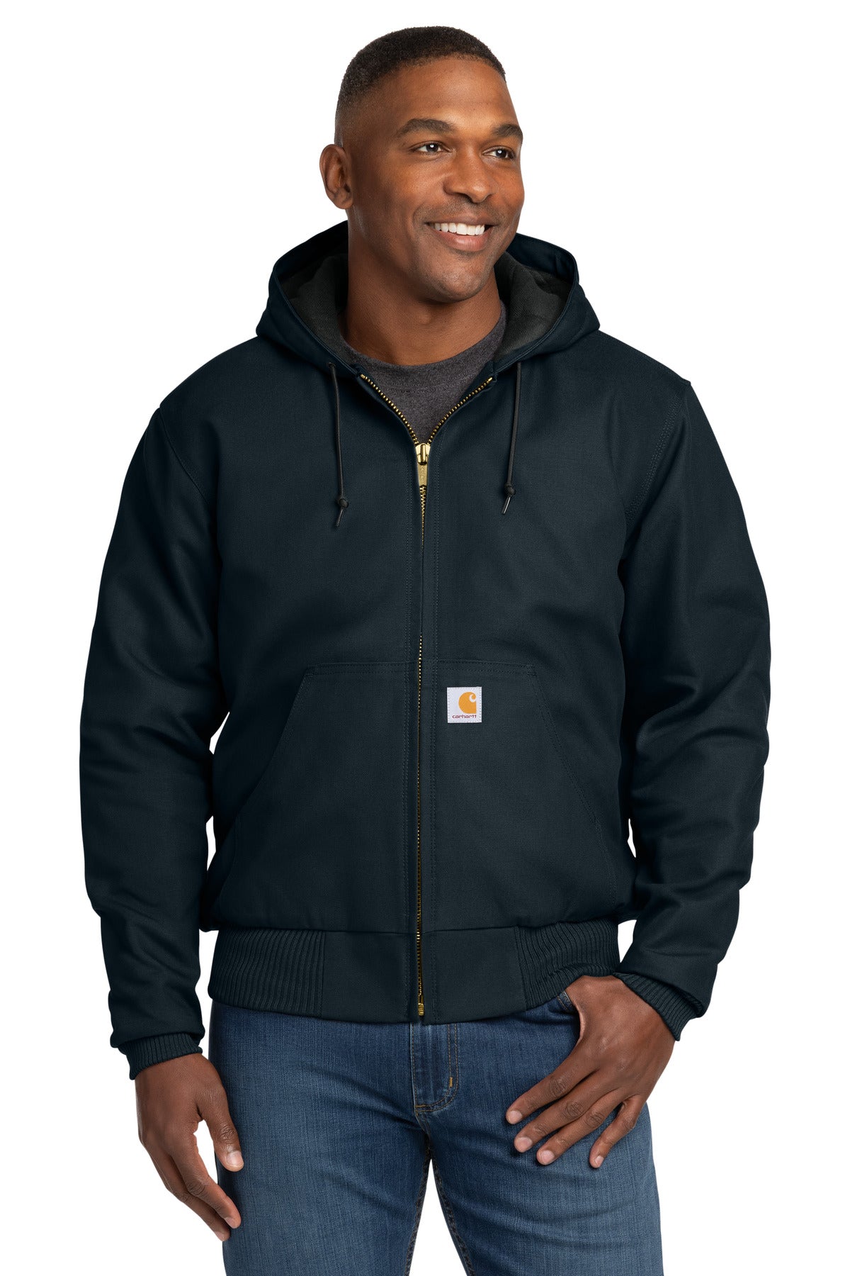 Carhartt Quilted-Flanne-Lined Duck Active Jacket CT106677