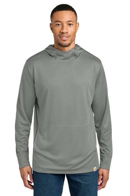 Carhartt Force ®  Sun Defender ™  Long Sleeve Hooded T-Shirt CT106923 | Add Your Logo