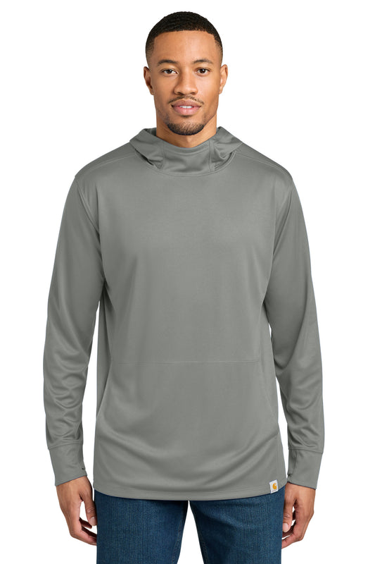 Carhartt Force ®  Sun Defender ™  Long Sleeve Hooded T-Shirt CT106923 | Add Your Logo