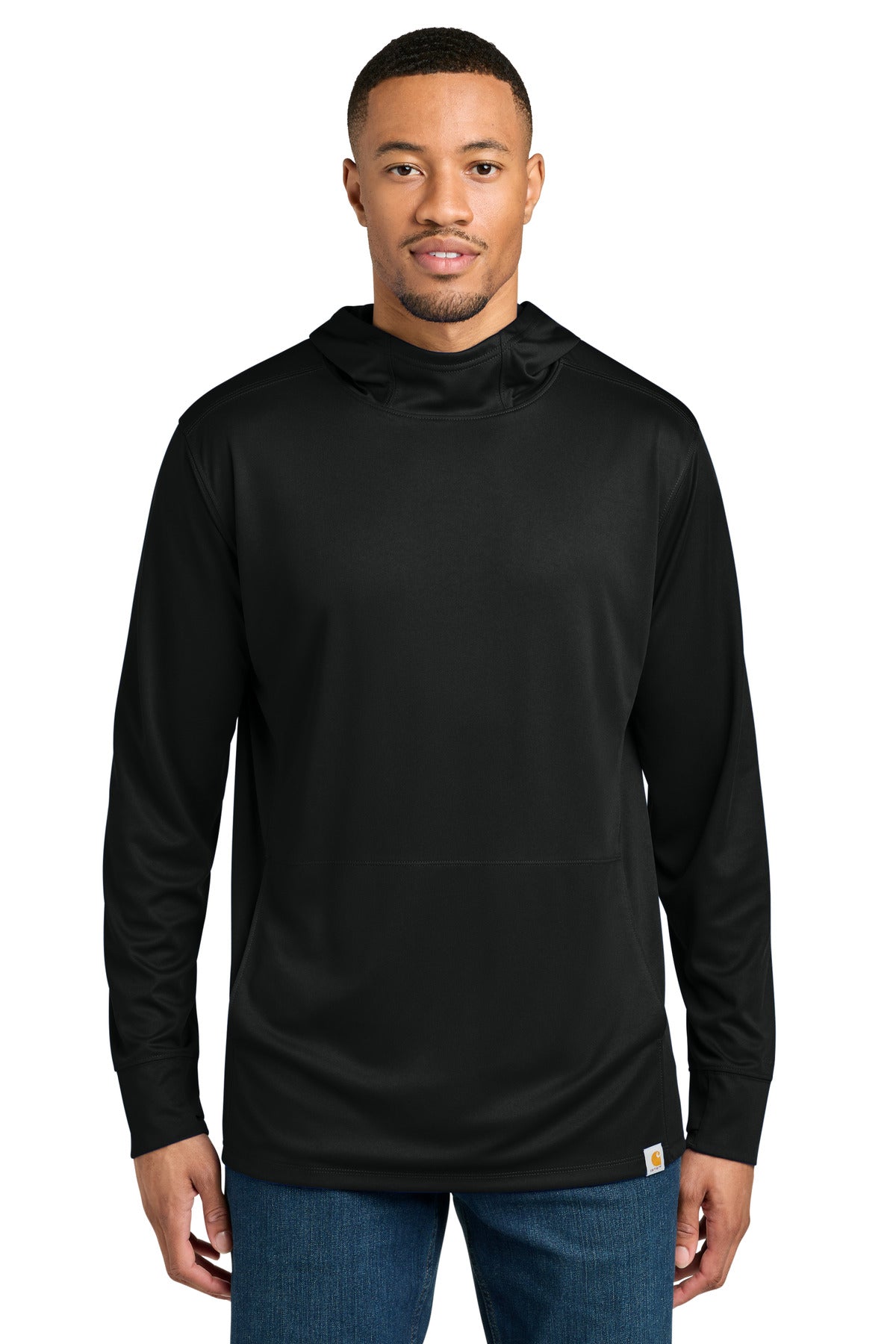 Carhartt Force ®  Sun Defender ™  Long Sleeve Hooded T-Shirt CT106923 | Add Your Logo