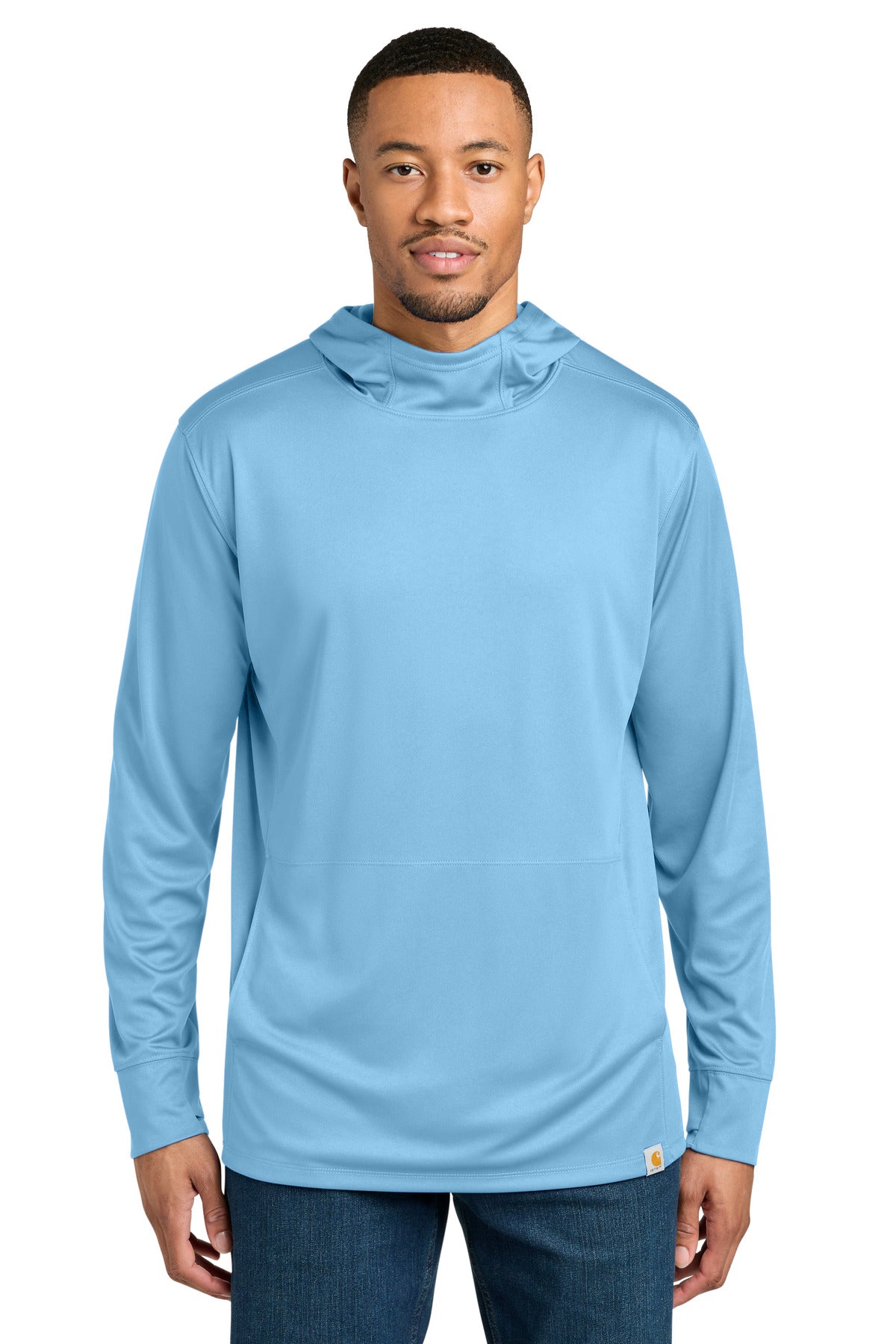 Carhartt Force ®  Sun Defender ™  Long Sleeve Hooded T-Shirt CT106923 | Add Your Logo
